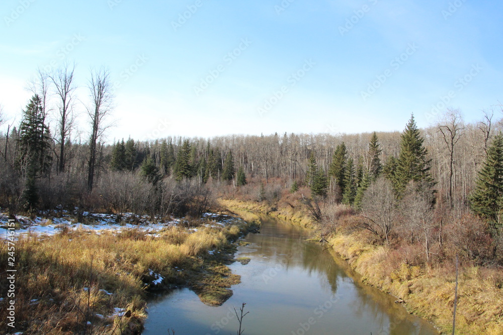 October On The Creek, Whitemud Park, Edmonton, Alberta