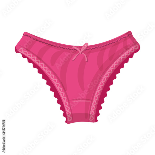 Isolated object of woman and clothing logo. Set of woman and wear stock symbol for web.