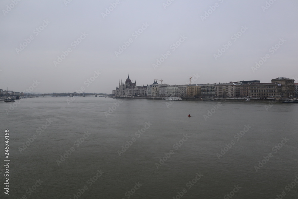 Danubio river Budapest