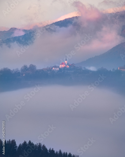 church in the hills