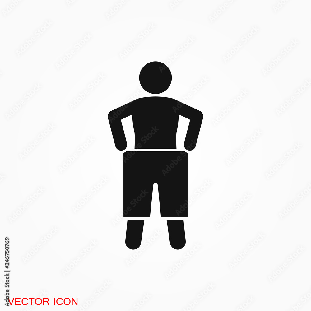 Weight loss icon logo, illustration, vector sign symbol for design Weight loss icon logo, illustration, vector sign symbol for design