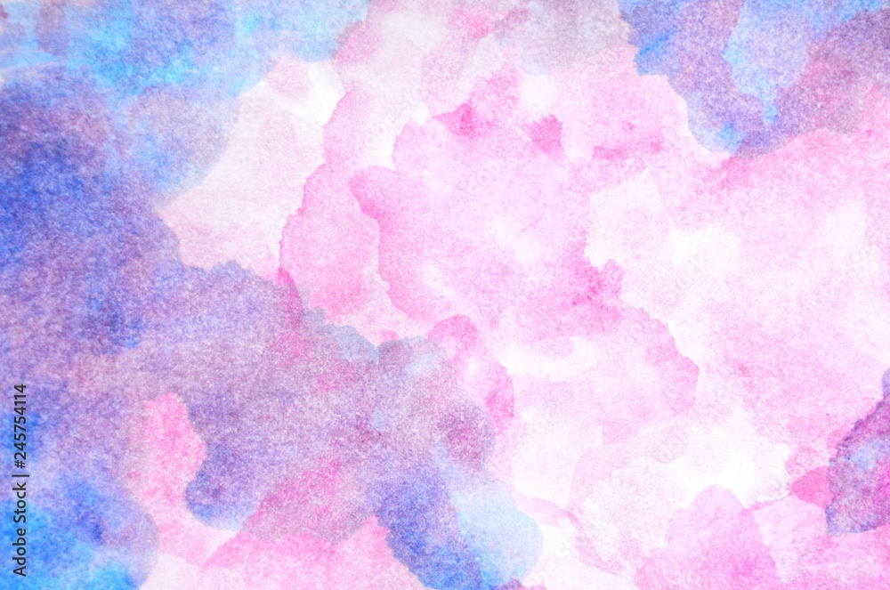 A watercolor background