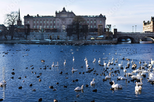 Stockholm Sweden Riksdag Parliament Building