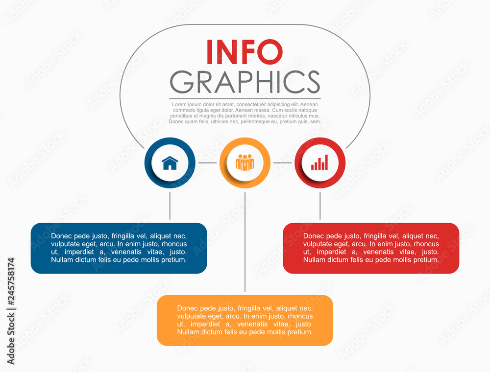 Infographic design template with place for your data. Vector illustration. Infographic design template with place for your data. Vector illustration.