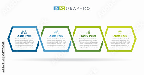 Infographic design template with place for your data. Vector illustration.