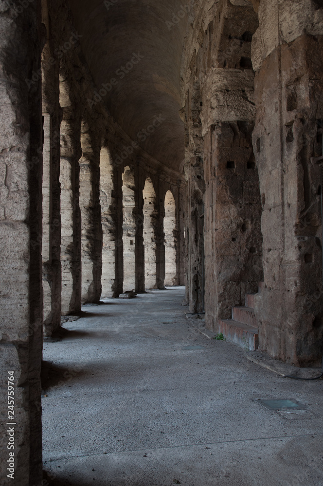 Anfiteatro di Massimo a Roma nella città eterna