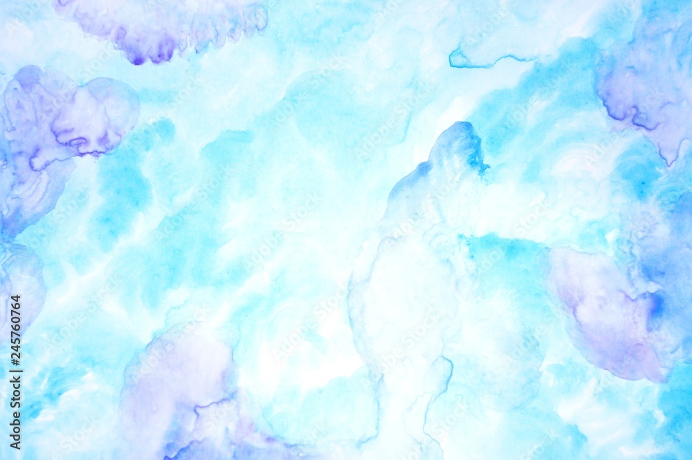 A watercolor background