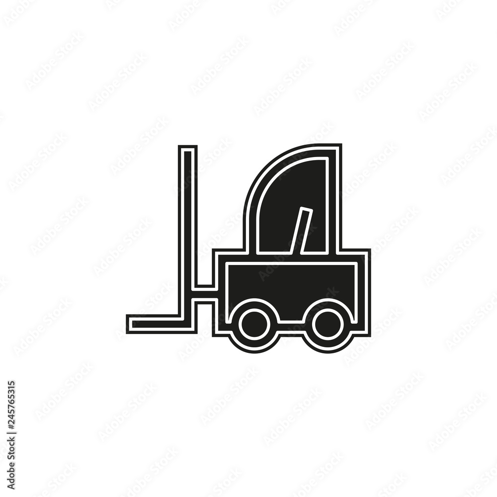 forklift icon, warehouse forklift, power lifting symbol, fork lift illustration forklift icon, warehouse forklift, power lifting symbol, fork lift illustration