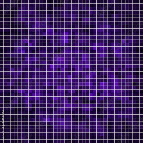 abstract vector square pixel mosaic background