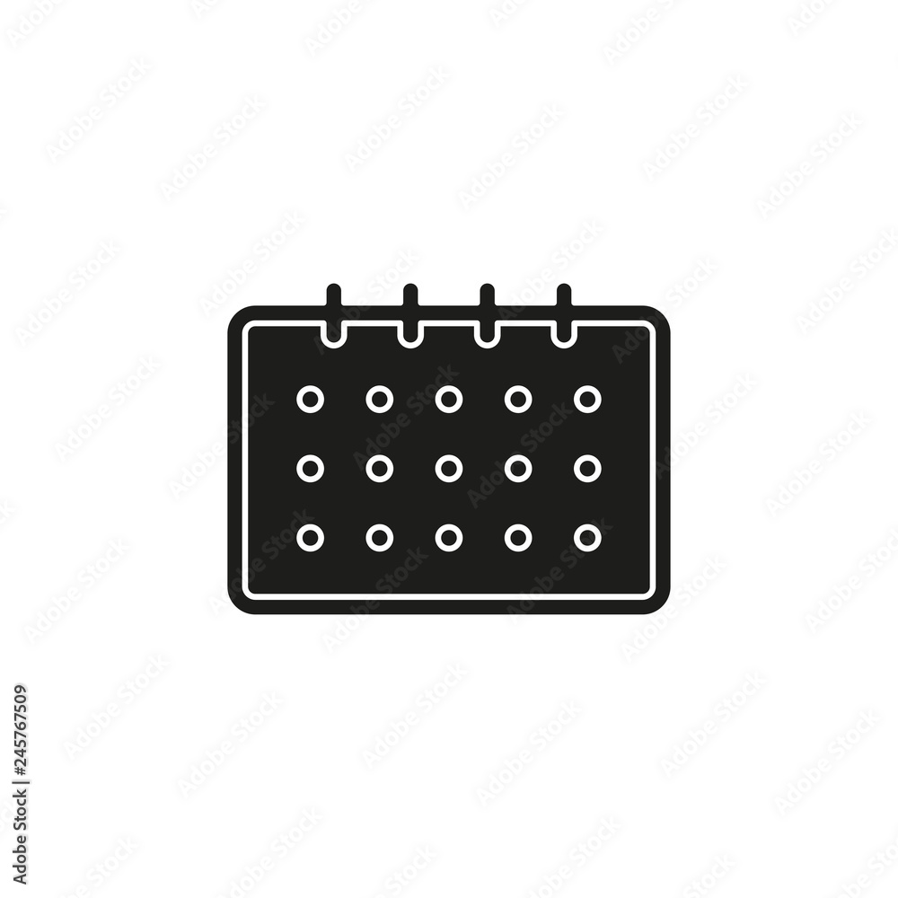 month calendar event icon, reminder illustration month calendar event icon, reminder illustration