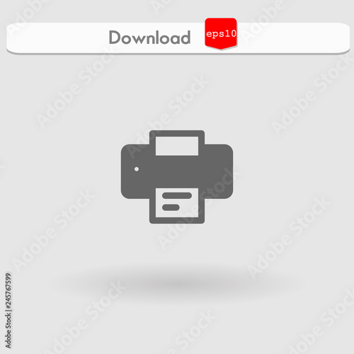 printer vector icon