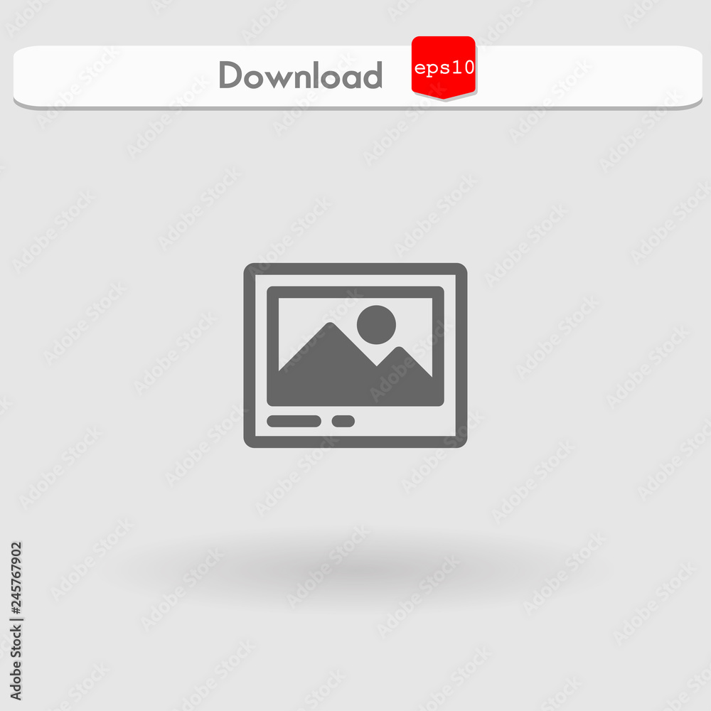 image vector icon image vector icon