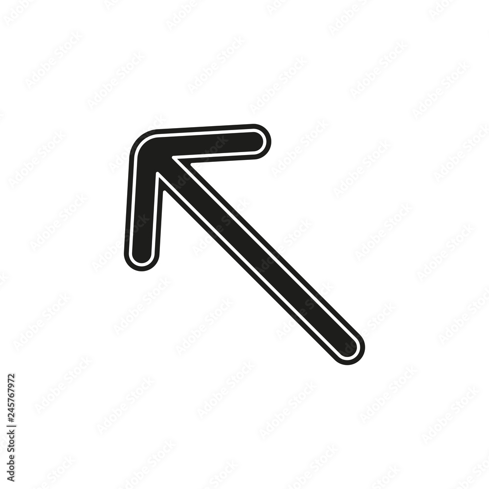 vector arrow symbol - arrow shape illustration vector arrow symbol - arrow shape illustration