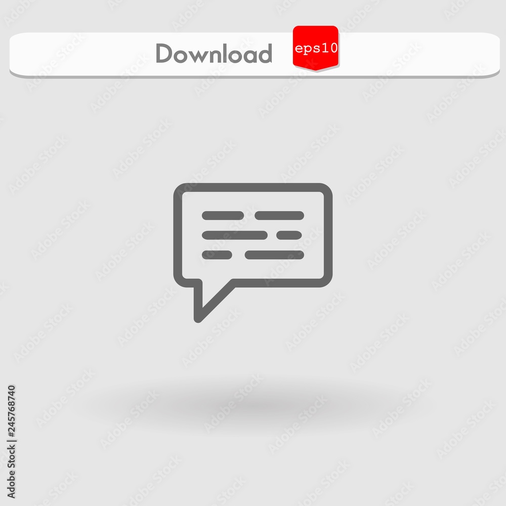 chat vector icon chat vector icon