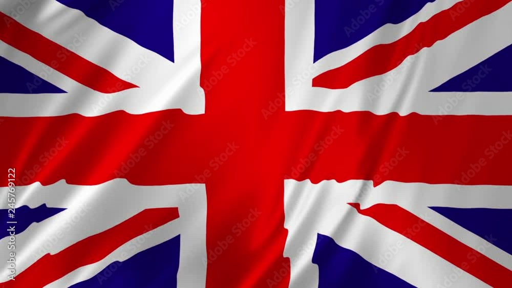 Flag of the United Kingdom animation 2 in 1 Flag of the United Kingdom animation 2 in 1
