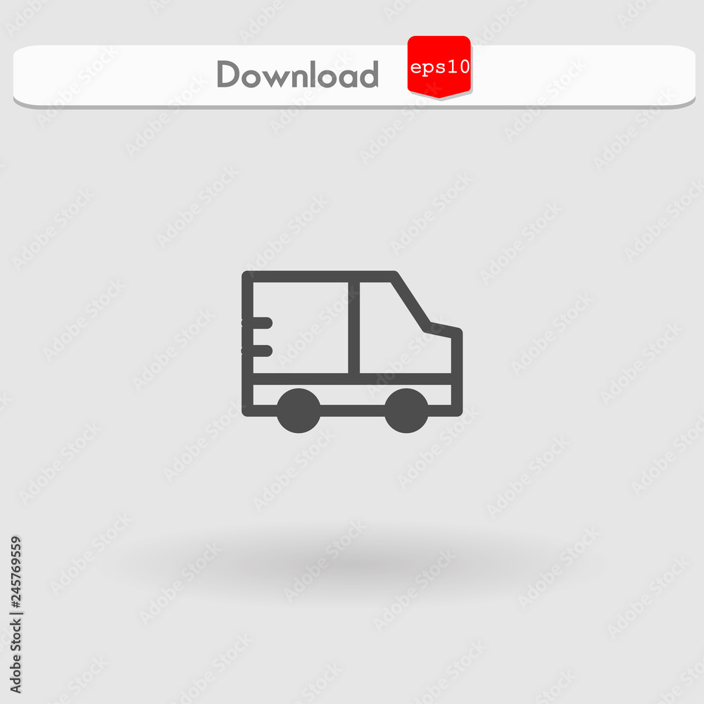 truck vector icon truck vector icon