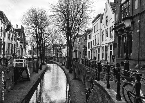 Old City of Utrecht, Province of Utrecht, Netherlands.