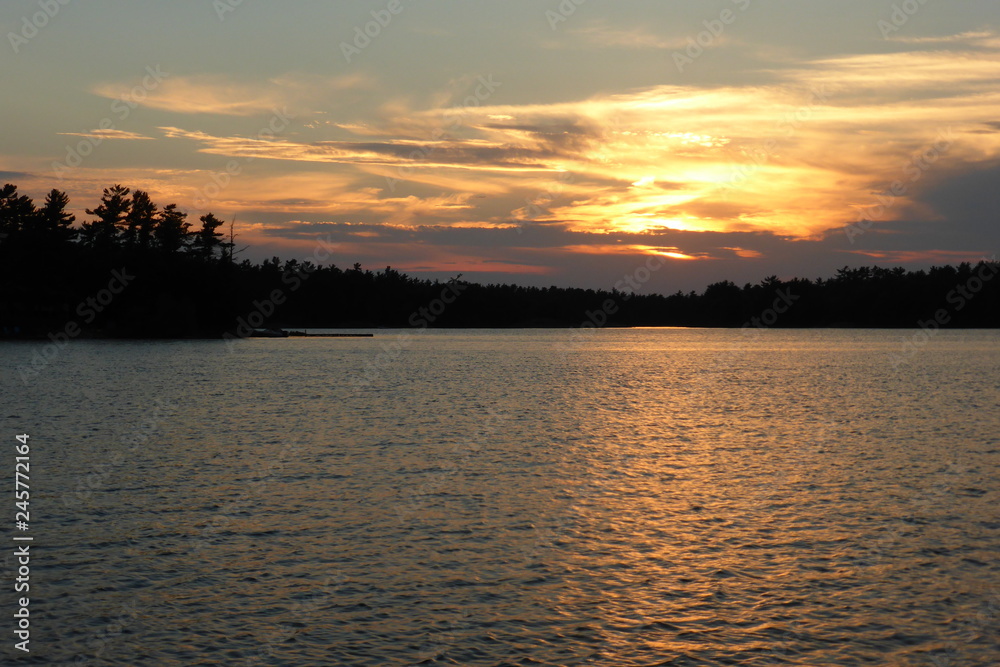 Canadian Sunset, Georgian Bay Ontario