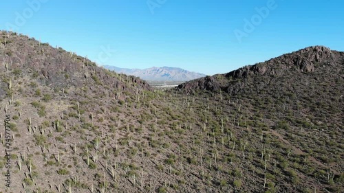 Twin Peaks Mountain in Tucson Arizona 