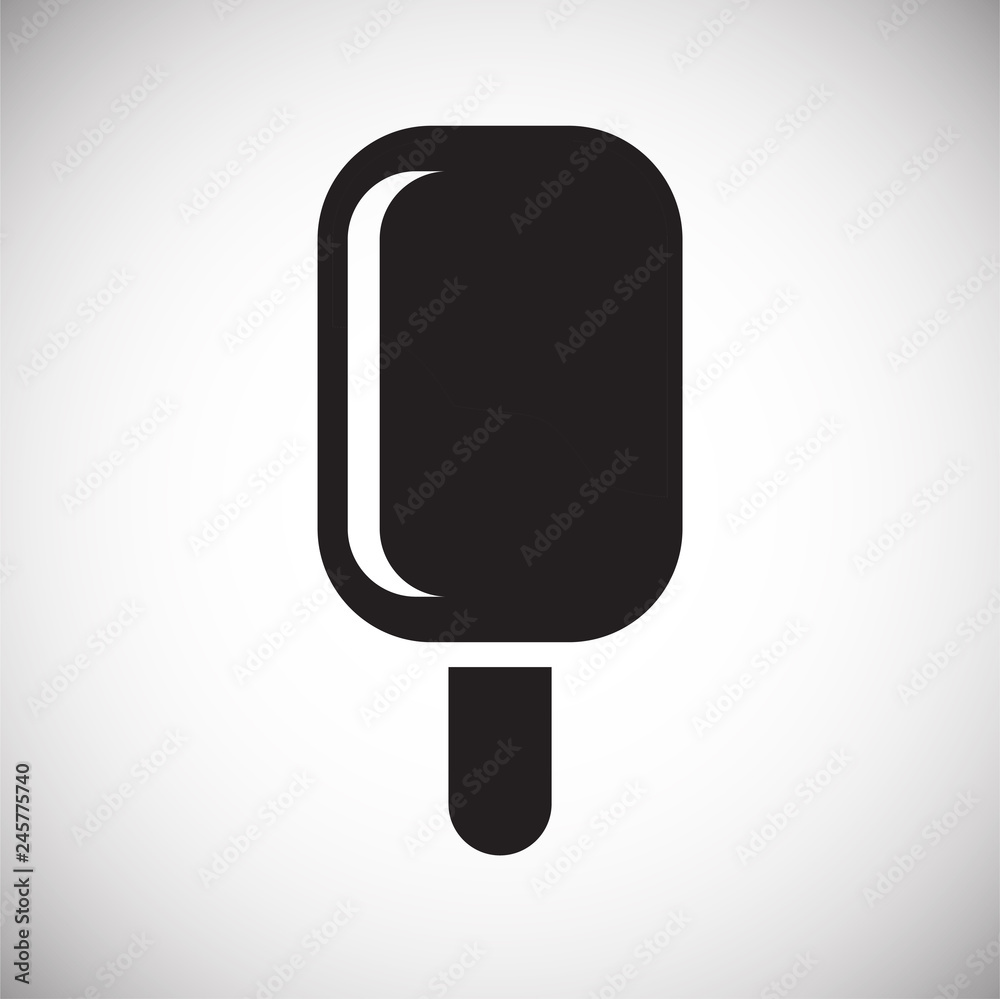 Ice cream icon on white background for graphic and web design, Modern simple vector sign. Internet concept. Trendy symbol for website design web button or mobile app Ice cream icon on white background for graphic and web design, Modern simple vector sign. Internet concept. Trendy symbol for website design web button or mobile app