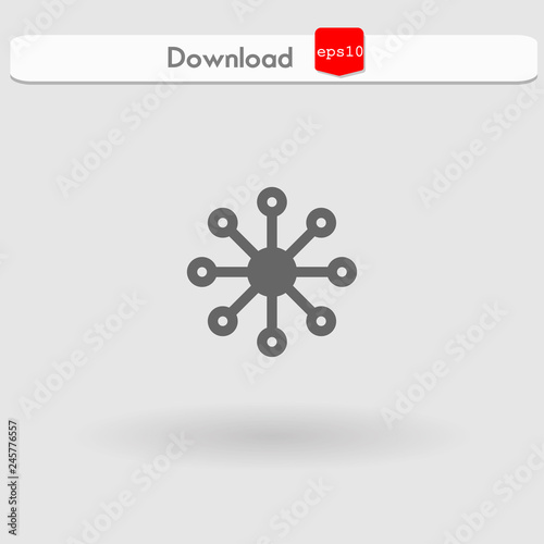 network vector icon
