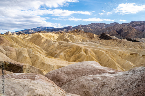 From Zabriski Point in Death Valley