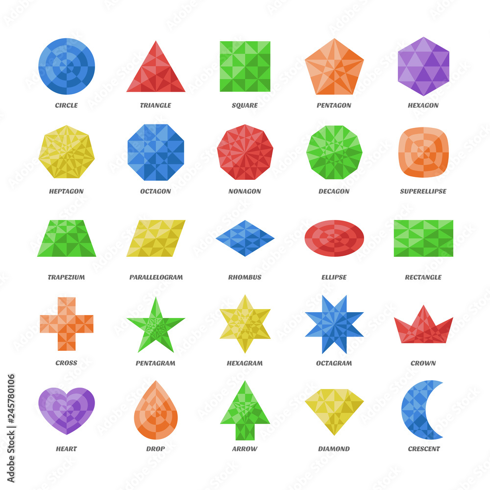 Geometric Diamond Shapes geometric-diamond-shapes