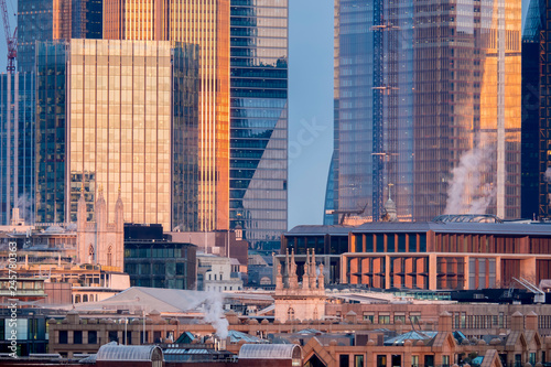 City of London office blocks