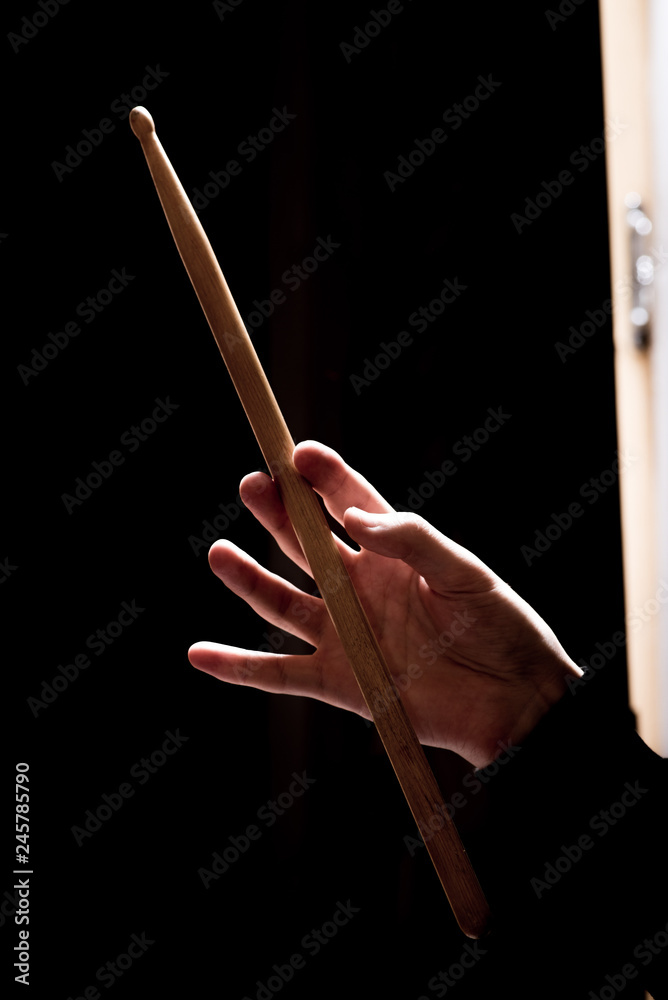 hands of an adult white drummer с hands of an adult white drummer с