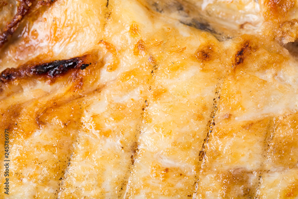 Delicious grilled dorado fish. Delicious grilled dorado fish.