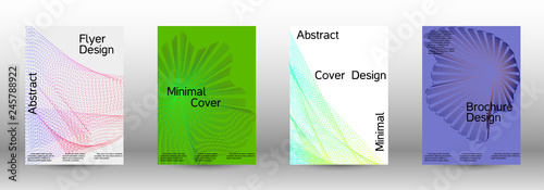 Minimal vector cover design with  linear waves.