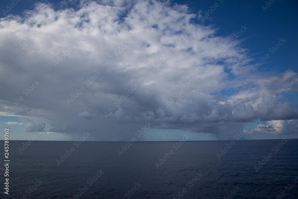 White fluffy clouds with a beautiful blue sky White fluffy clouds with a beautiful blue sky