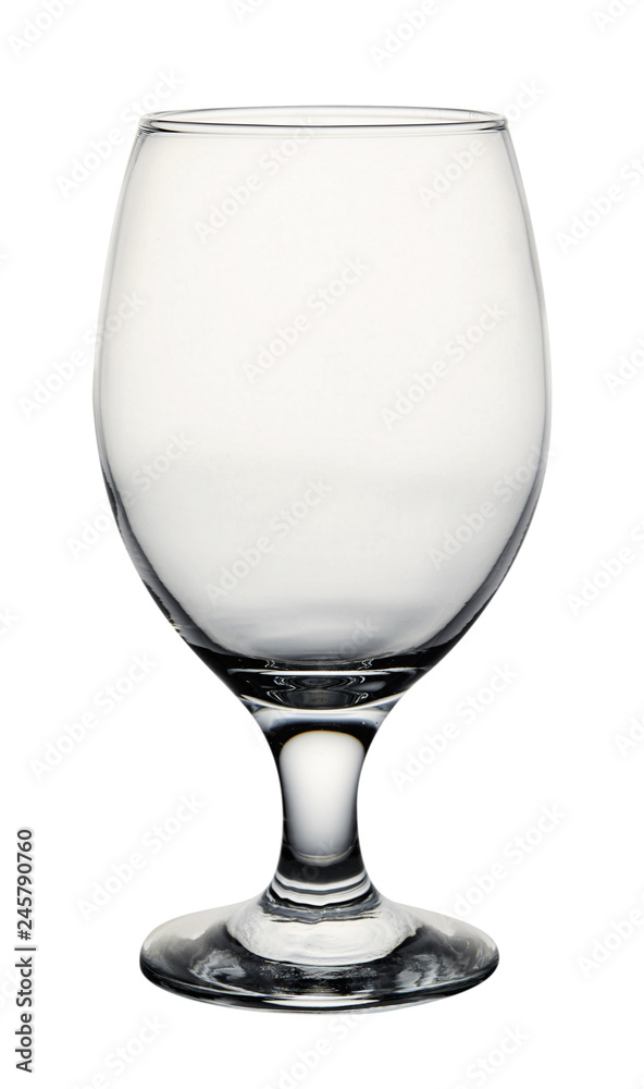 Empty glass wine isolated on white background. Empty glass wine isolated on white background.