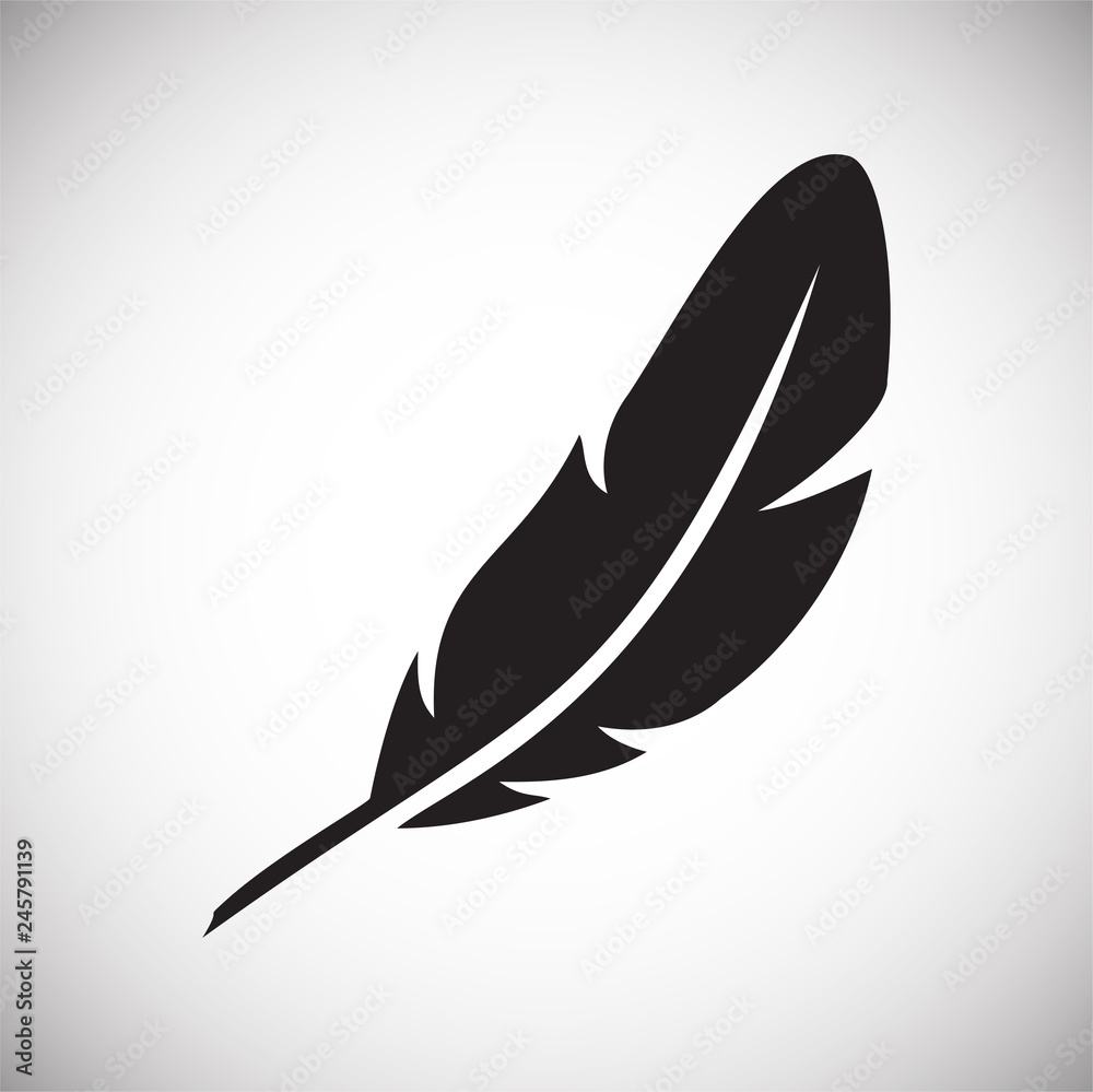 Feather icons set on white background for graphic and web design, Modern simple vector sign. Internet concept. Trendy symbol for website design web button or mobile app Feather icons set on white background for graphic and web design, Modern simple vector sign. Internet concept. Trendy symbol for website design web button or mobile app