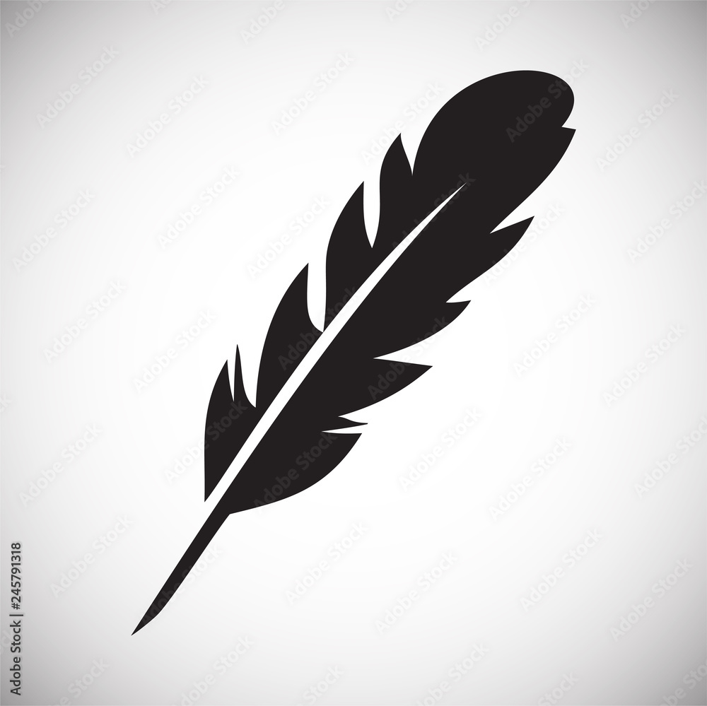 Feather icons set on white background for graphic and web design, Modern simple vector sign. Internet concept. Trendy symbol for website design web button or mobile app Feather icons set on white background for graphic and web design, Modern simple vector sign. Internet concept. Trendy symbol for website design web button or mobile app