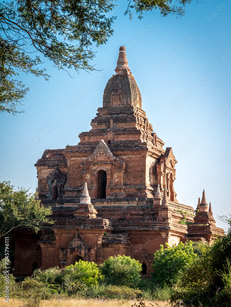 Ancient pagoda in Bagan Myanmar