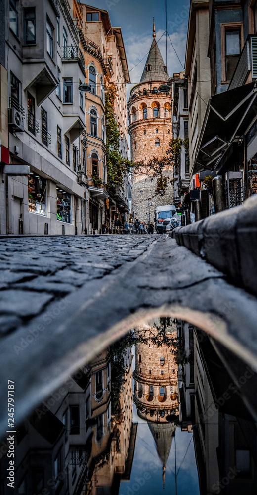 Fototapeta premium Galata Tower İstanbul Turkey