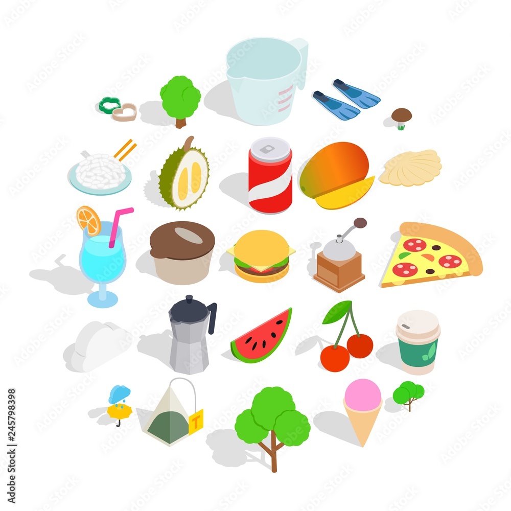 House on the farm icons set. Isometric set of 25 house on the farm vector icons for web isolated on white background House on the farm icons set. Isometric set of 25 house on the farm vector icons for web isolated on white background