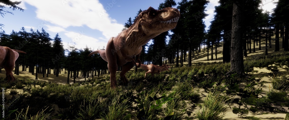 Naklejka premium trex