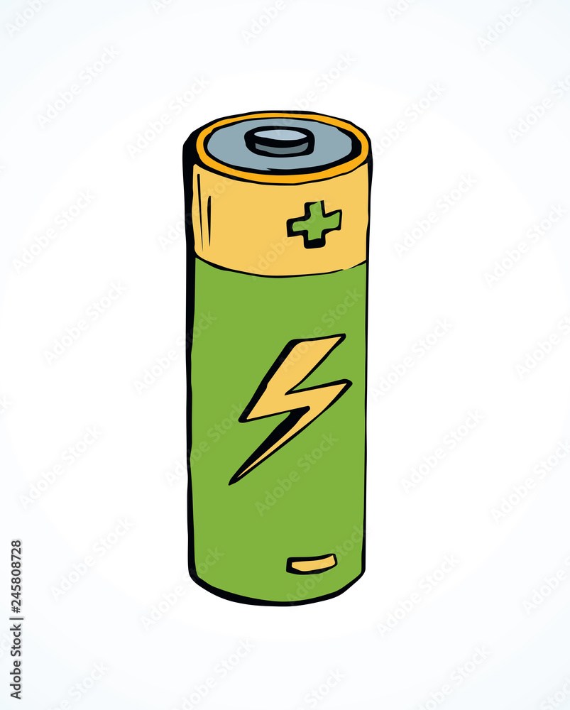 Battery. Vector drawing Battery. Vector drawing