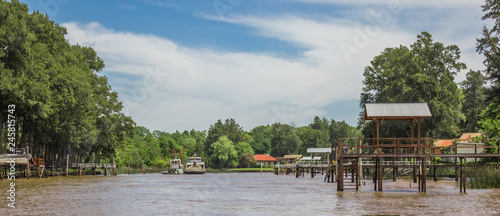 Panorama of the Tigre Delta near Buenos Aires, Argentina photo