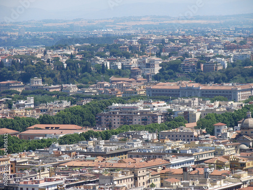 Rome, Italy look from above