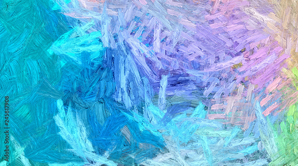 Obraz premium Abstraction oil paintings for sale, stock. Creative design background with textured brush strokes. Art wall decor print. Abstract handmade pattern. Contemporary original texture in high resolution.
