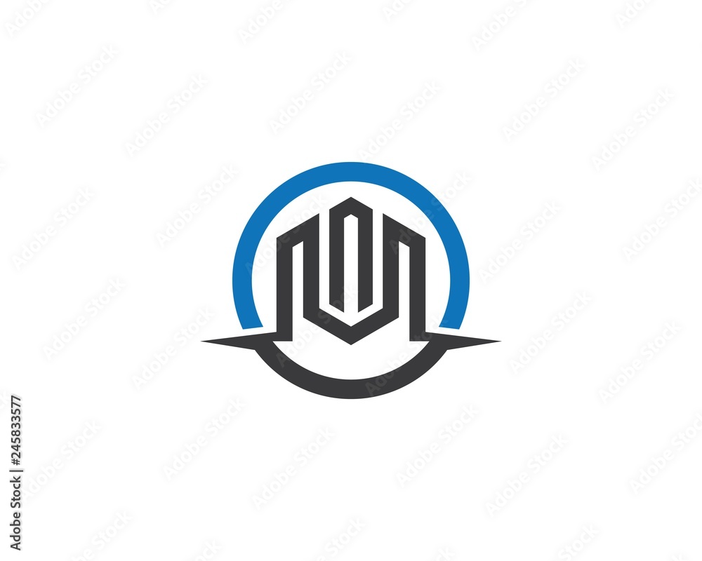 Real estate logo icon illustration Real estate logo icon illustration