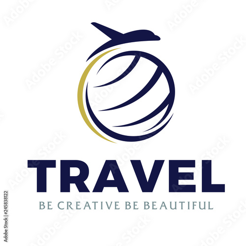 Global Transportation and logistics company logo vector