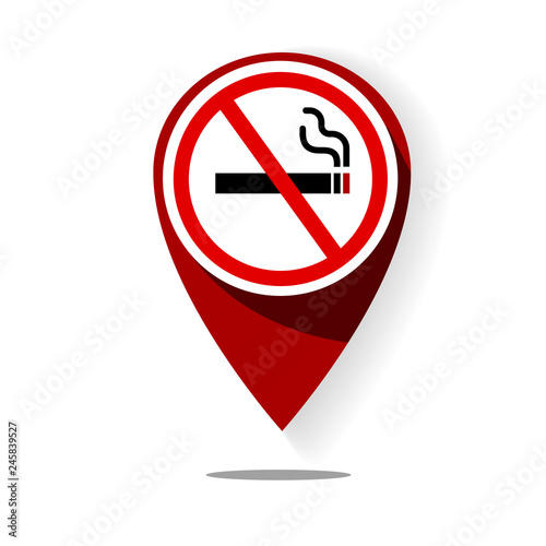 Free Download Illustration No Smoking spot - GFXLoad