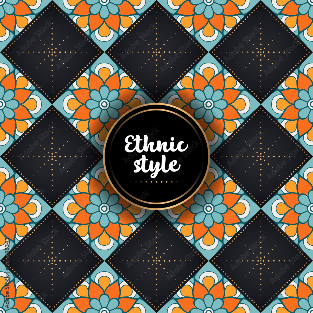 Fototapeta premium luxury ornamental design background