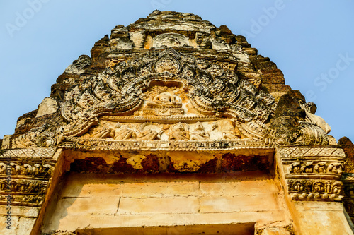 Photography temple in angkor cambodia, digital photo picture as a background