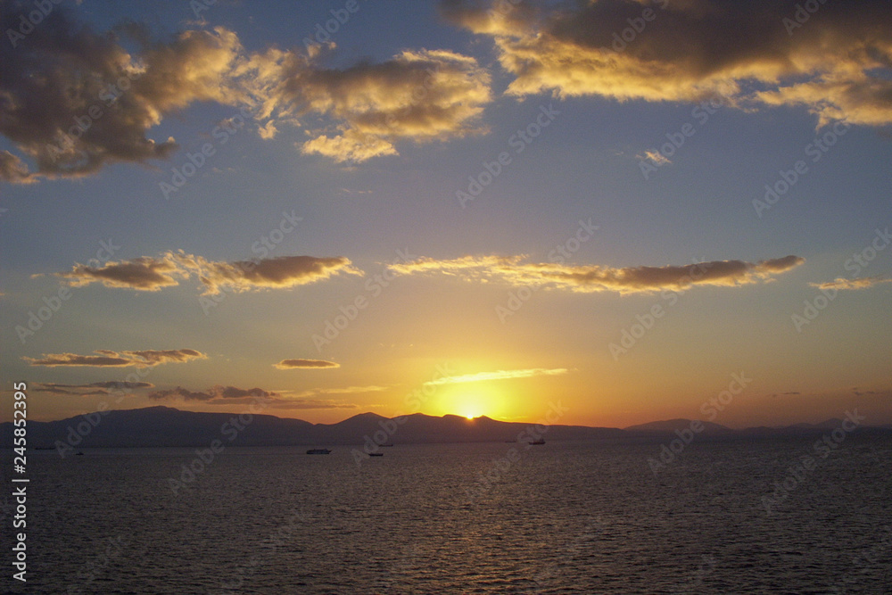 greek sunrise