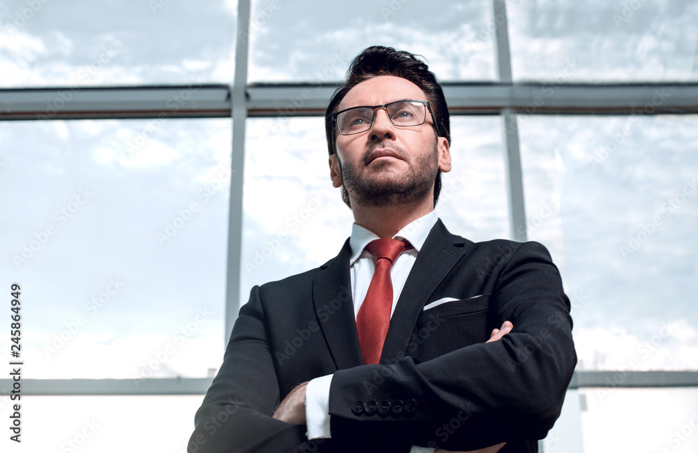 confident business man confident business man